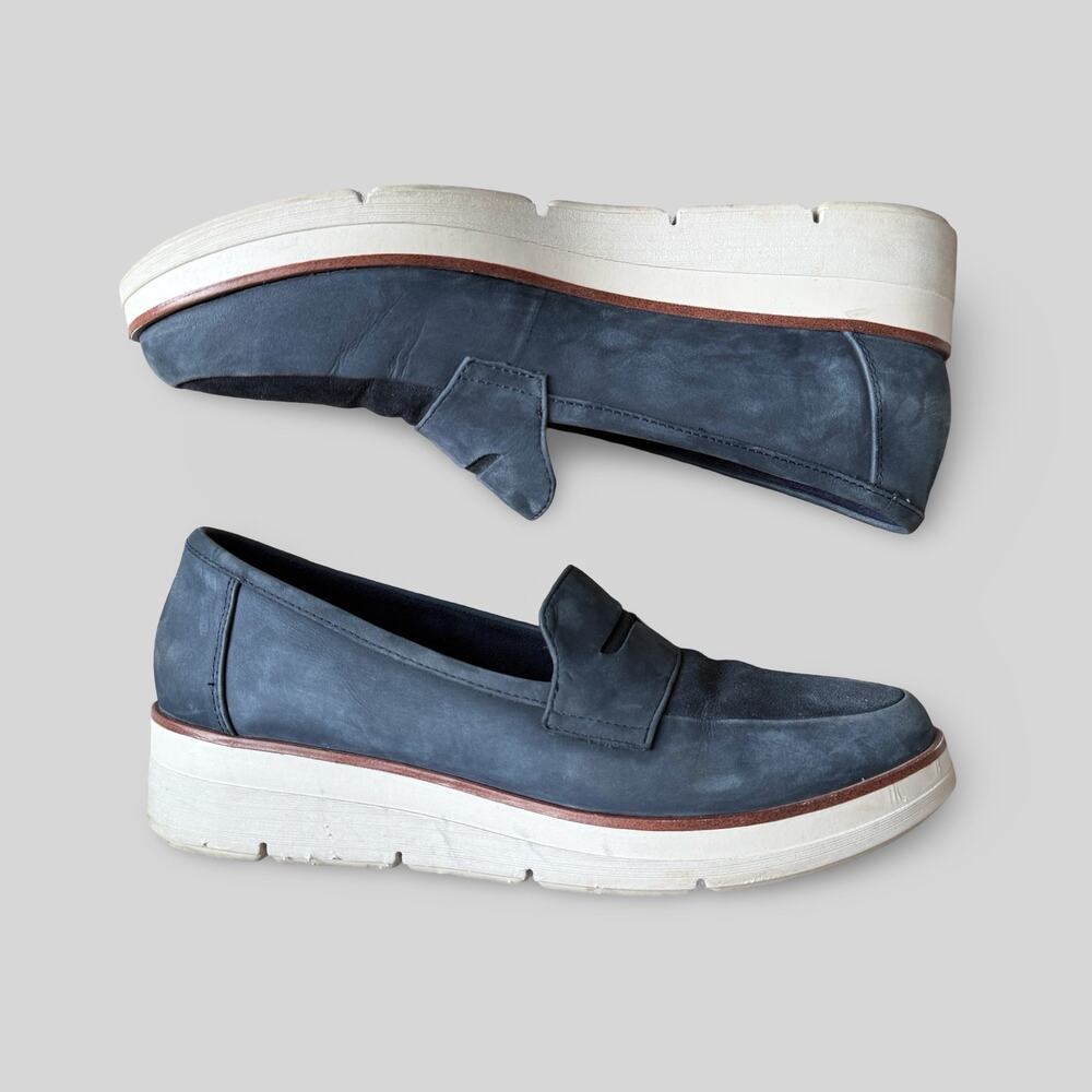 Clarks Unstructured Suede Loafers - Picture 5 of 7
